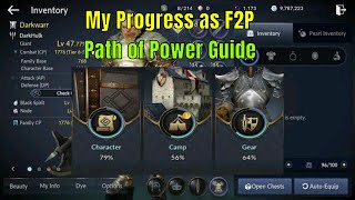 Black Desert Mobile: Completing Path of Power & My Progress as F2P screenshot 2