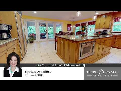 445 Colonial Road, Ridgewood, NJ home video tour