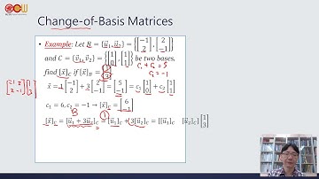 Lec77 應用數學-線性代數 Change-of-Basis Matrices
