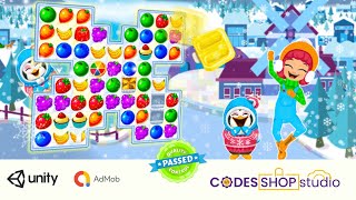 Candy Crushing Juice Jam | Match 3 Puzzle | Match 3 screenshot 5