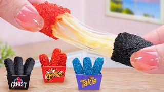 CHEETOS or TAKIS or Ghost Pepper 😂 5000+ Miniature Hot Mozzarella Cheese Sticks 🌭 Tina Mini Cooking