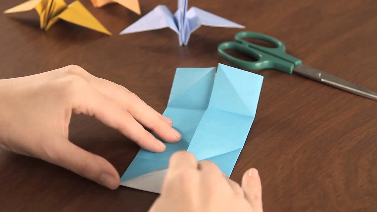 Como Hacer un Molino en Origami Figuras Basicas en Origami YouTube