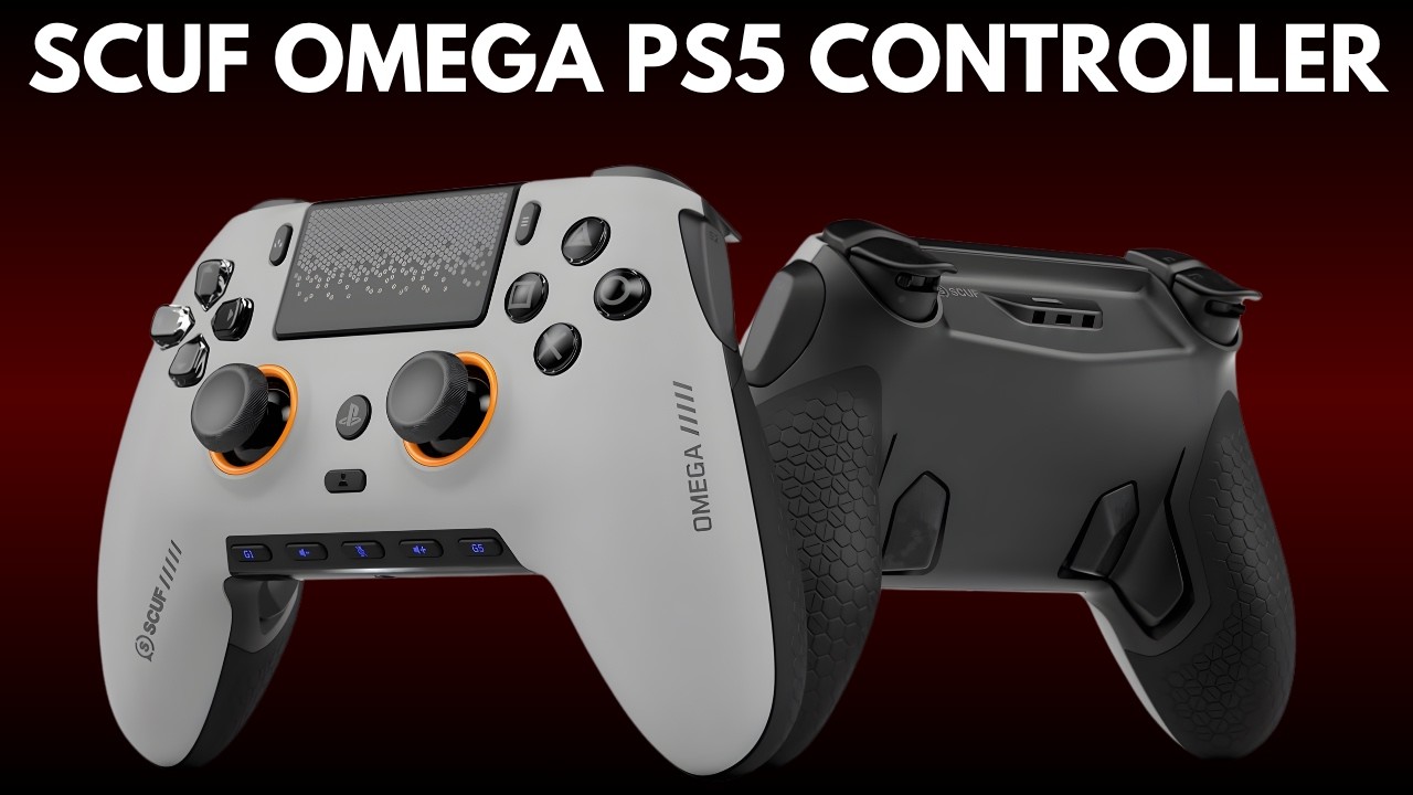 Scuf Omega PS5 Controller Leak - New Pro Controller with 11 Buttons & TMR  Sticks