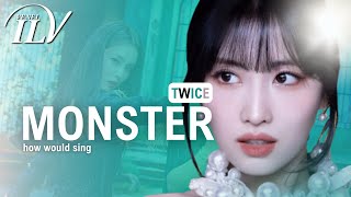 How Would TWICE sing MONSTER by IRENE & SEULGI | Color Coded Lyrics + Line Distribution