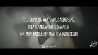 Perpisahan Sakola _ Lain Puisi