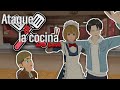 Ataque a la cocina con Levi 4 | AOT VR