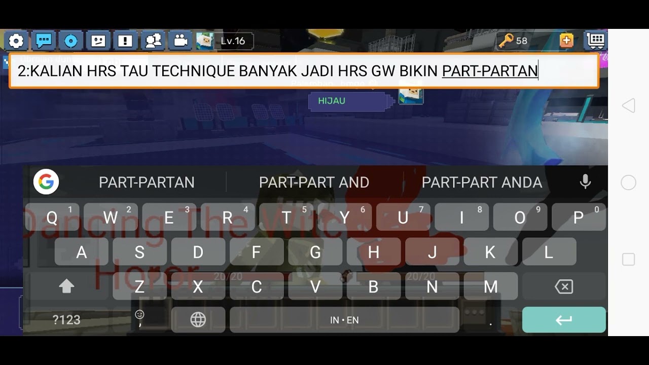 Cara MENGGUNAKAN CHAT COLOR HIJAU DAN BIRU TUTORIAL #PART 1 - YouTube