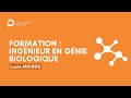 Interview formation  gnie biologique avec lucie michou