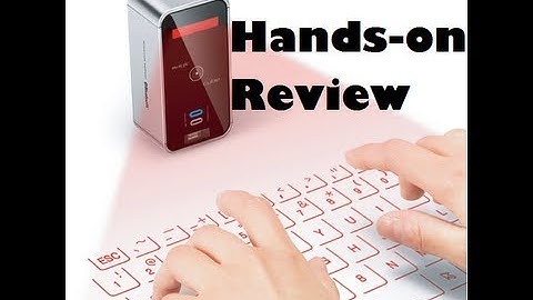 Celluon Magic Cube (Projection Keyboard) Review