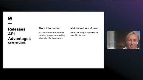 Workflows when you have a release(d) API