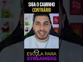 Para crescer sua stream, siga o caminho contrário #shorts