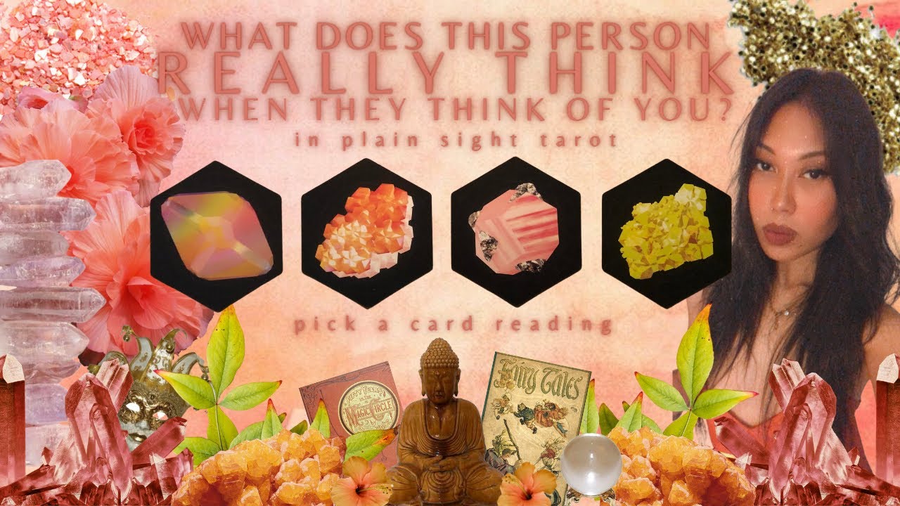 PICK A CARD: 🧐🧙🏼‍♀️🔭 WHAT DOES THIS PERSON REALLY THINK, WHEN THEY THINK OF YOU?