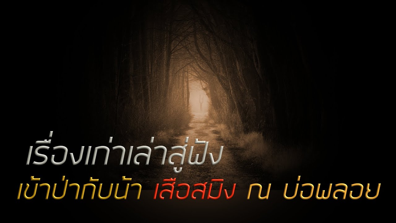 เรื่องเก่าเล่าสู่ฟัง # เข้าป่ากับน้า เสือสมิง ณ บ่อพลอย