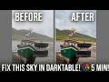 Your Sky Is Blown Out — Here’s the Fix (Darktable)