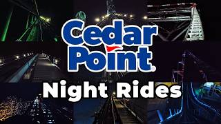Cedar Point Night Rides! Roller Coaster POVs (2026)
