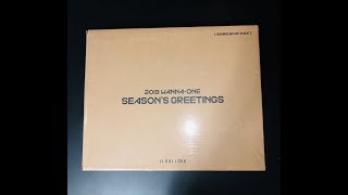 UNBOXING ♡ 2019 WANNA ONE SEASON'S GREETINGS