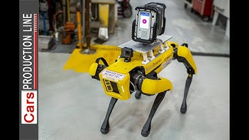 FORD uses four-legged robots from Boston Dynamics