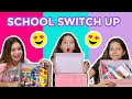 SCHOOL SUPPLIES SWITCH UP | SISTER FOREVER