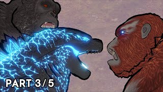 Godzilla vs Skar King | Animation (Part 3\/5) | Godzilla X Kong: The New Empire