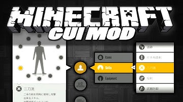 Minecraft Mods | GUI MOD | "Cave Finder, New Menu Design" | Mod Showcase