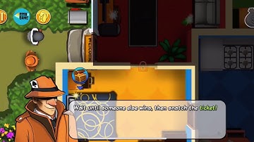 Robbery Bob: CHAPTER 1 - SUBURBS Level 12 , 100% . iOS/ Android Walkthrough