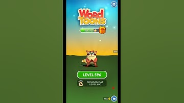 WORD TOONS LEVEL 595 ANSWERS