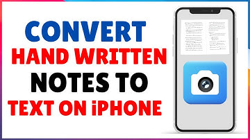 How to Convert Handwritten Notes to Text on iPhone | Handwriting To Text Converter