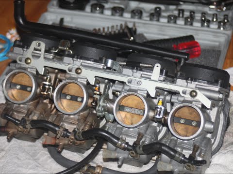 ZZR1100 キャブレター修理編4