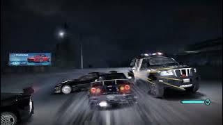 NFS Carbon Nissan Skyline GTR Insane Police Chase Revamped Relentless Pursuit