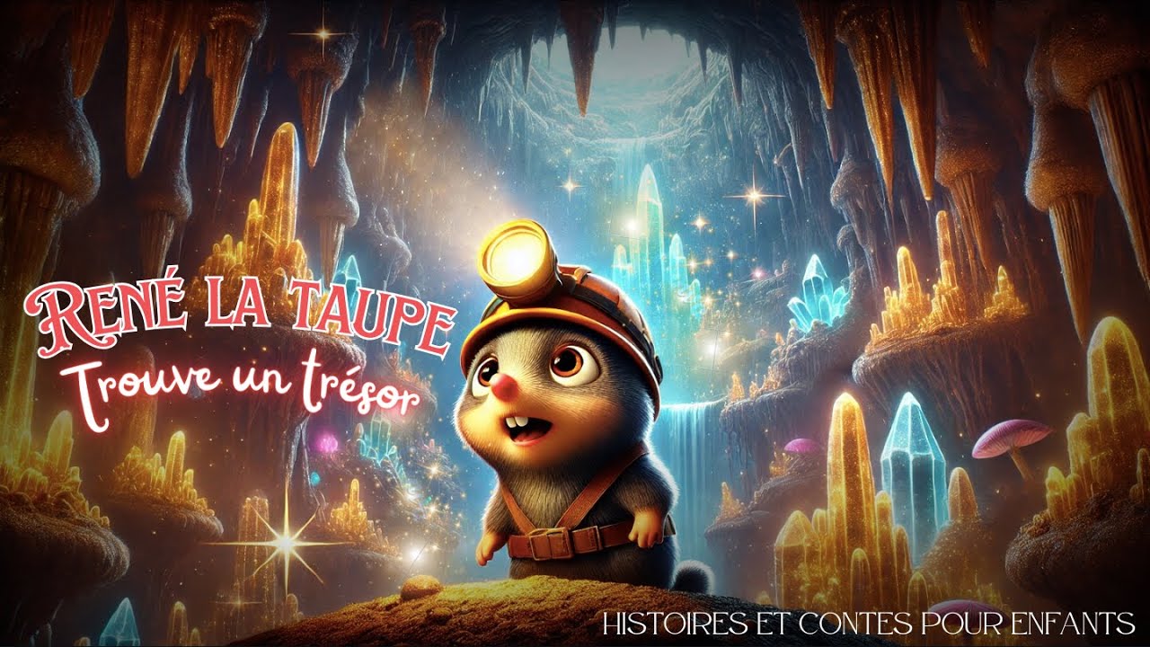 RENÉ LA TAUPE ET LE TRÉSOR 🐾 Histoires pour enfants à écouter - YouTube