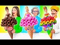 自分 VS おばあちゃんの料理チャレンジ | 素晴らしい食のひととき Multi DO Challenge