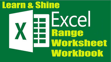 VBA macro in tamil - Range, Worksheets, Workbook Objects