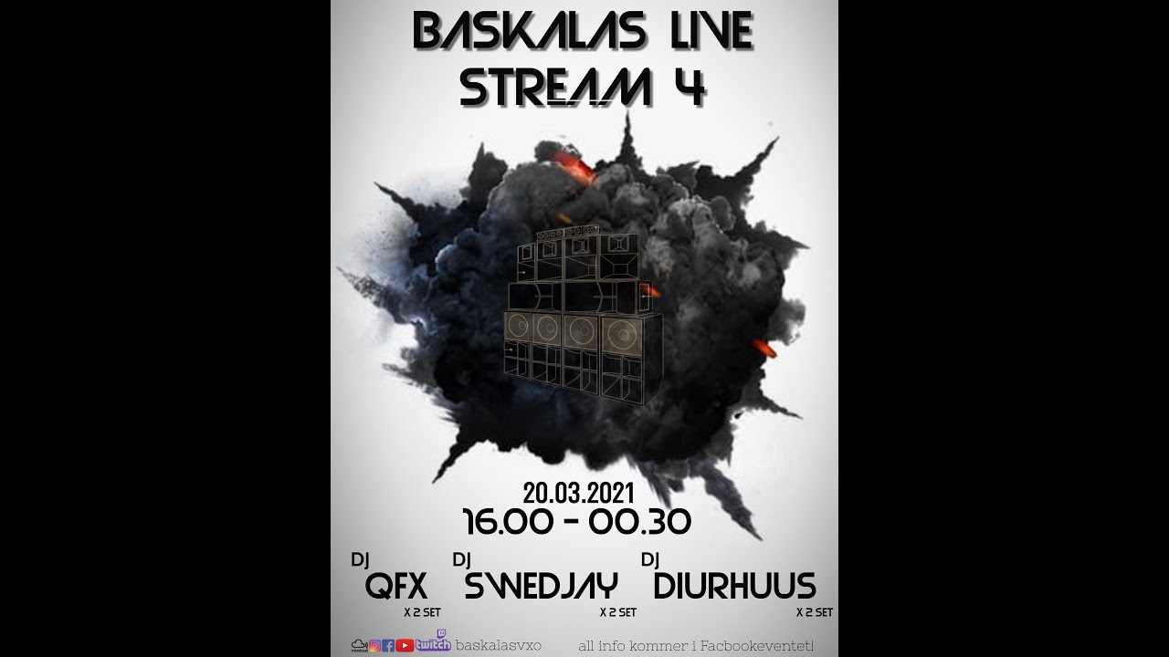 SweDjay Psy-Trance Set at Baskalas VXO Live Stream 4 (YouTube video)