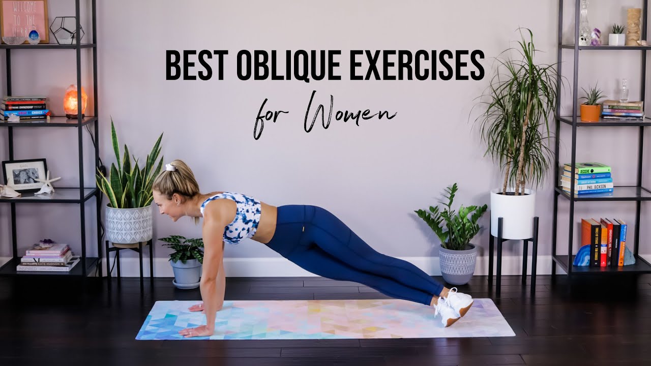 The Best Oblique Exercises For Women Love Handle Workout Youtube