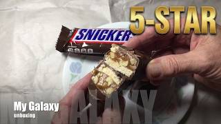 UNBOXING SNICKERS 2 BARS CHOCOLATE.