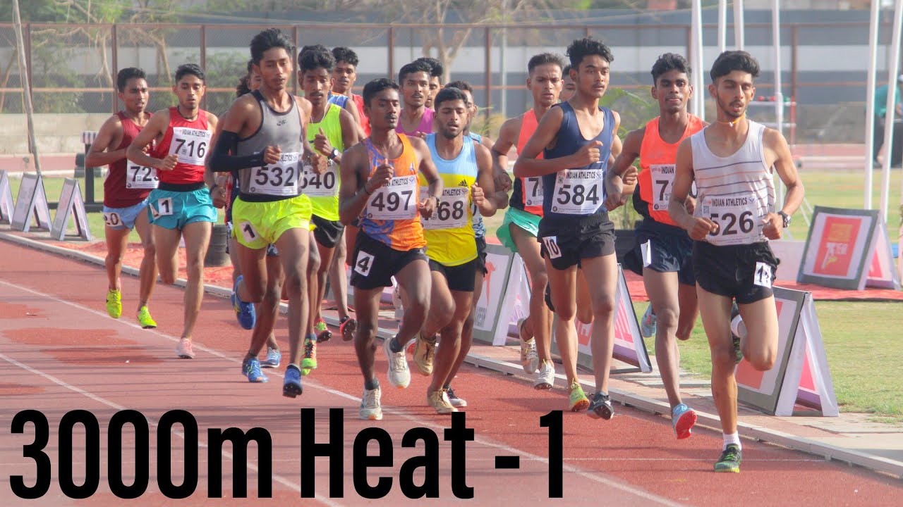 3000m Boys Heat1 20th Federation Cup Junior Athletics Championship