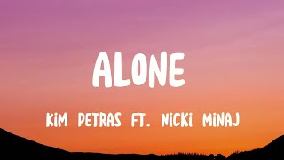 Kim Petras - Alone ft.. Nicki Minaj (Lyrics Video)