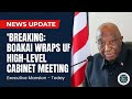 BREAKING President Boakai Massively Wraps Up High Level Cabinet Meeting At Executive Mansion Today BREAKING President Boakai Massively Wraps Up High Level Cabinet Meeting At Executive Mansion Today