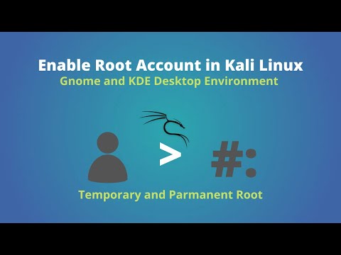 Enable Root User in Kali Linux [Gnome/KDE Desktop Environment]