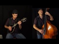 Peter fand performs lultimo amore by gioviale  mandolin guitar and upright bass