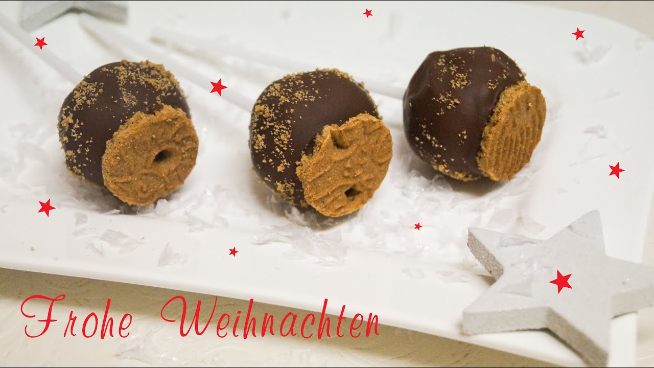 FIXE Weihnachtliche Spekulatius Cakepops | CAKE TIME - YouTube