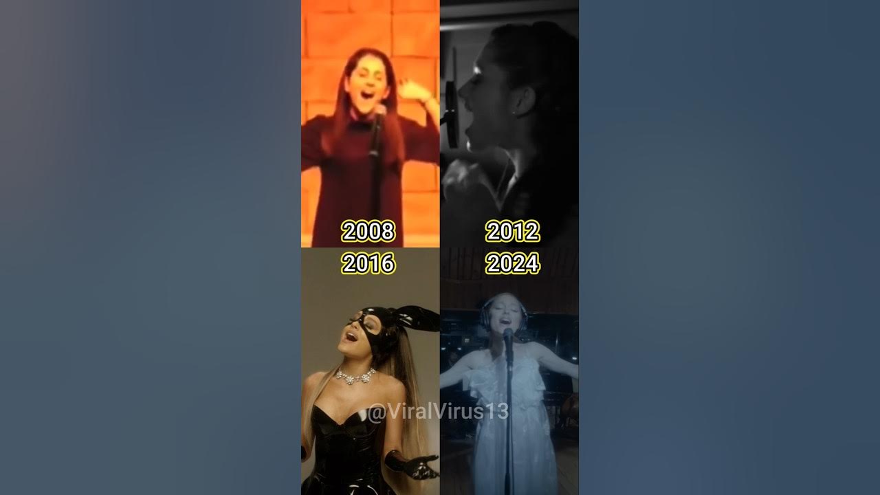 ARIANA GRANDE 2008-2024 Singing Career EVOLUTION ARIANA GRANDE 2008-2024 Singing Career EVOLUTION