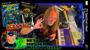 ZX Spectrum Next Game Reviews : Baggers 2 - Detour, Warhawk + Scramble.