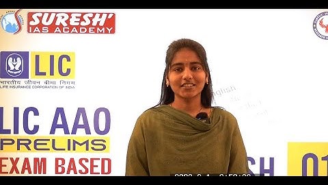 LIC AAO PRELIMS ENGLISH EXPECTED QUESTIONS| Suresh IAS Academy