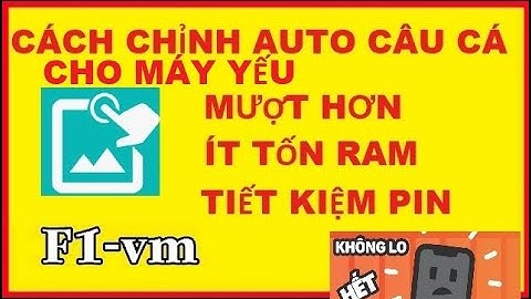 PLAY TOGETHER | HƯỚNG DẪN FIX LAG KHI AUTO CÂU CÁ BẰNG F1VM CHO MÁY YẾU, ÍT TỐN RAM VÀ PIN | TOAN HA