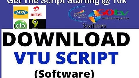 How to Get VTU Script in Nigeria at a cheaper price  CodeDigital