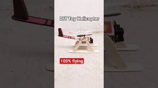 DIY Helicopter Toy Using Matchbox &amp; DC Motor | Working Model #diy  #toy #helicopter