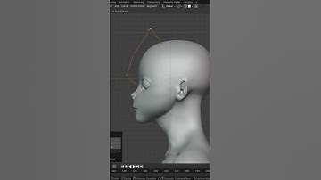 Muichiro 3D Head Modeling Timelapse #3dmodeling #blender #b3d