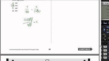 SAT Math Practice Test 2, S4, 1-10