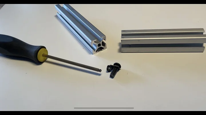 Using End Fasteners with Extruded Aluminum